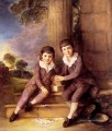 John und Henry Trueman Villebois Porträt Thomas Gains